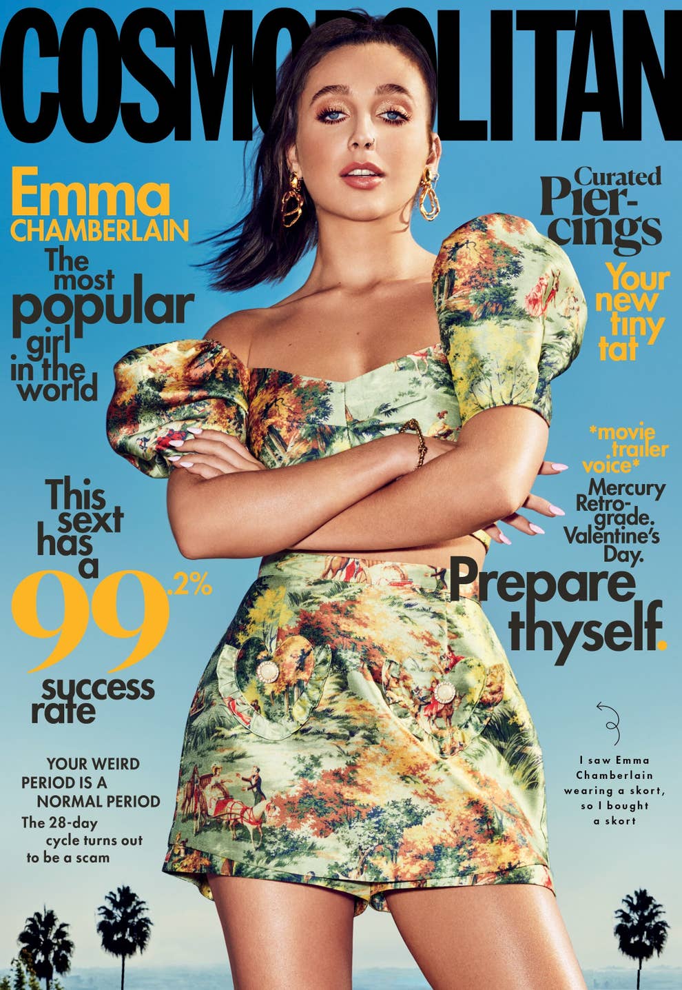 r Emma Chamberlain Is On The Latest Cover Of Cosmopolitan