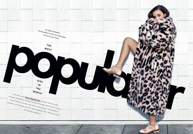 Emma Chamberlain Cosmopolitan 2020 Cover Photos