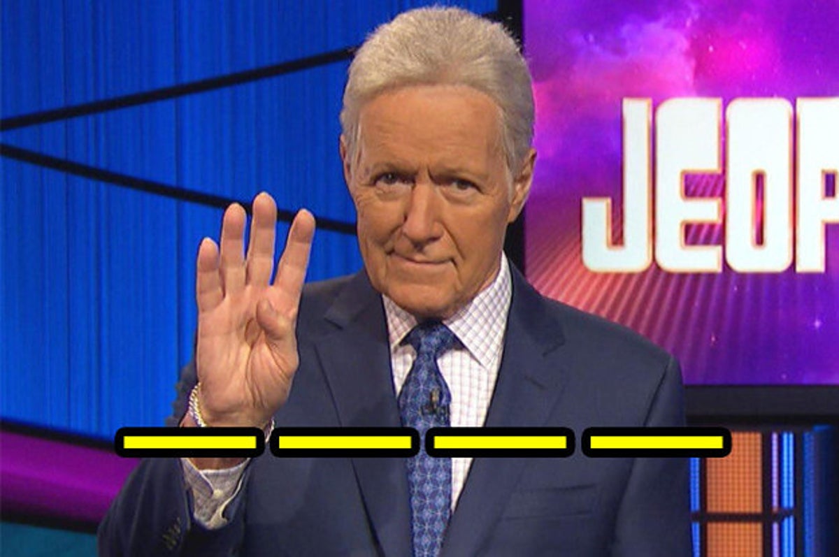 Jeopardy Quiz Can You Guess These 4 Letter Words Clues