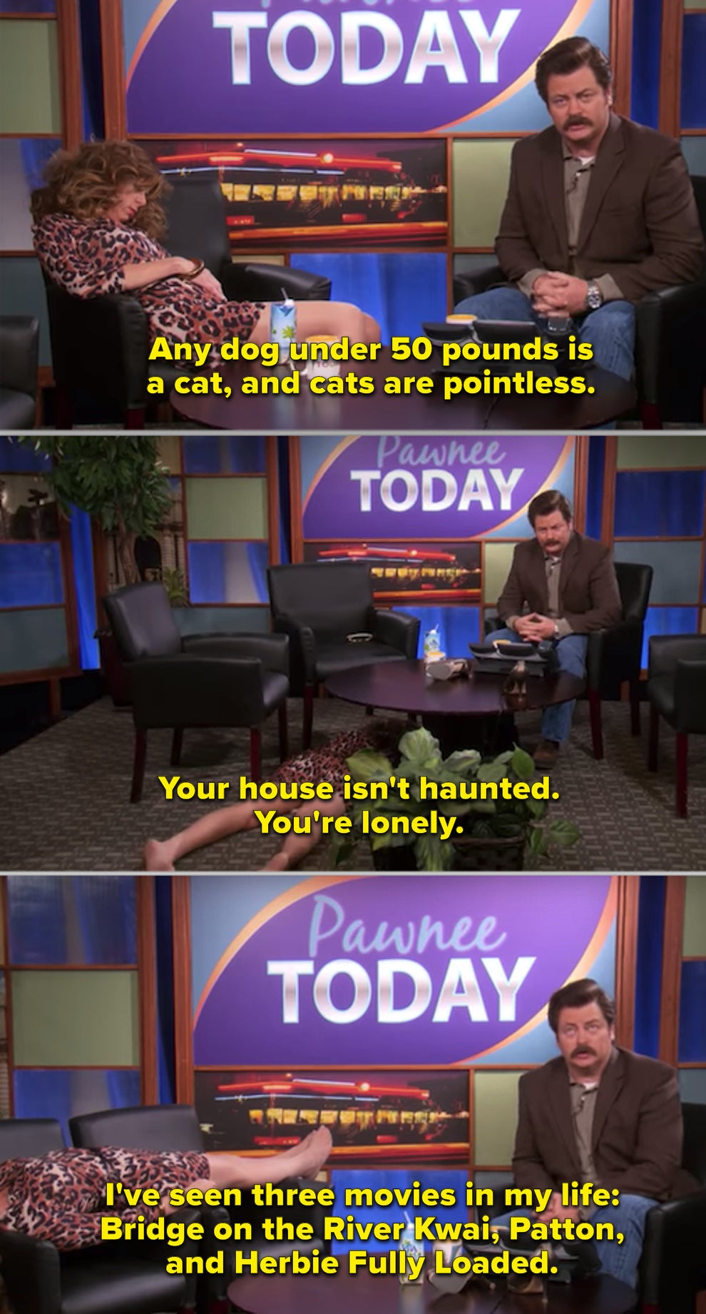 Best Ron Swanson Moments From "Parks And Rec"