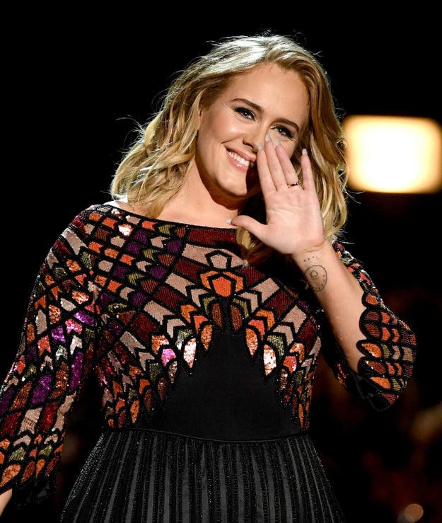 Adele Showed Off Her Massive Back Tattoo On The Beach In Anguilla