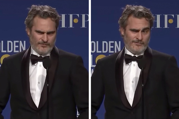 Joaquin Phoenix Was Called "Rude" After An Awkward Exchange With A Journalist At The Golden Globes