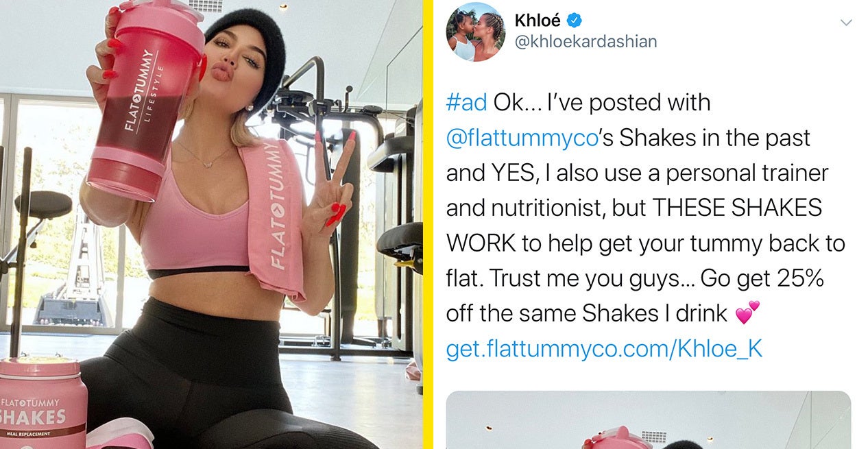 Khloe Kardashian Faces Backlash After Promoting Harmful Weight Loss Products