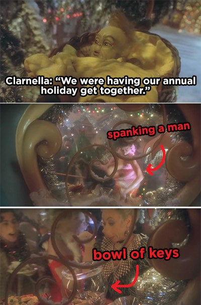 The Grinch's mom's having a key party