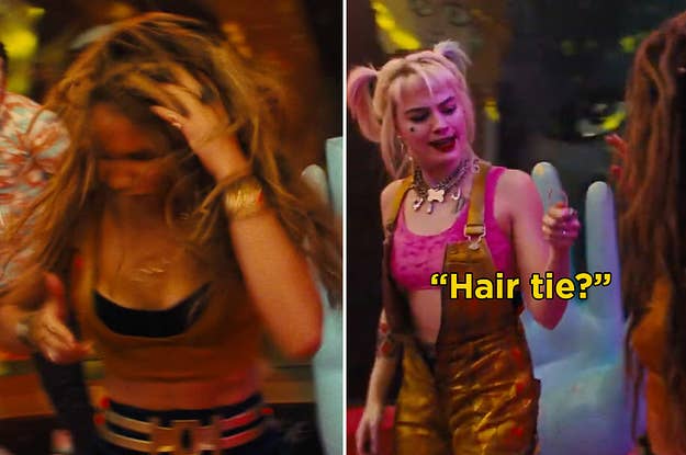 Birds Of Prey Everyone S Calling The Hair Tie Scene The Best