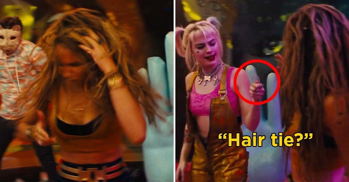 Birds Of Prey Everyone S Calling The Hair Tie Scene The Best