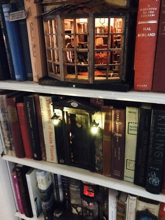 DIY Book Nook Kits - Harry Potter Book Nooks - Book Shelf Insert