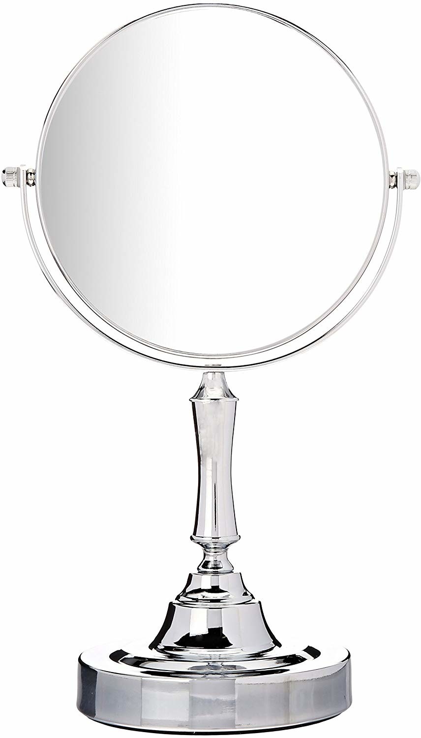 Silver tabletop mirror