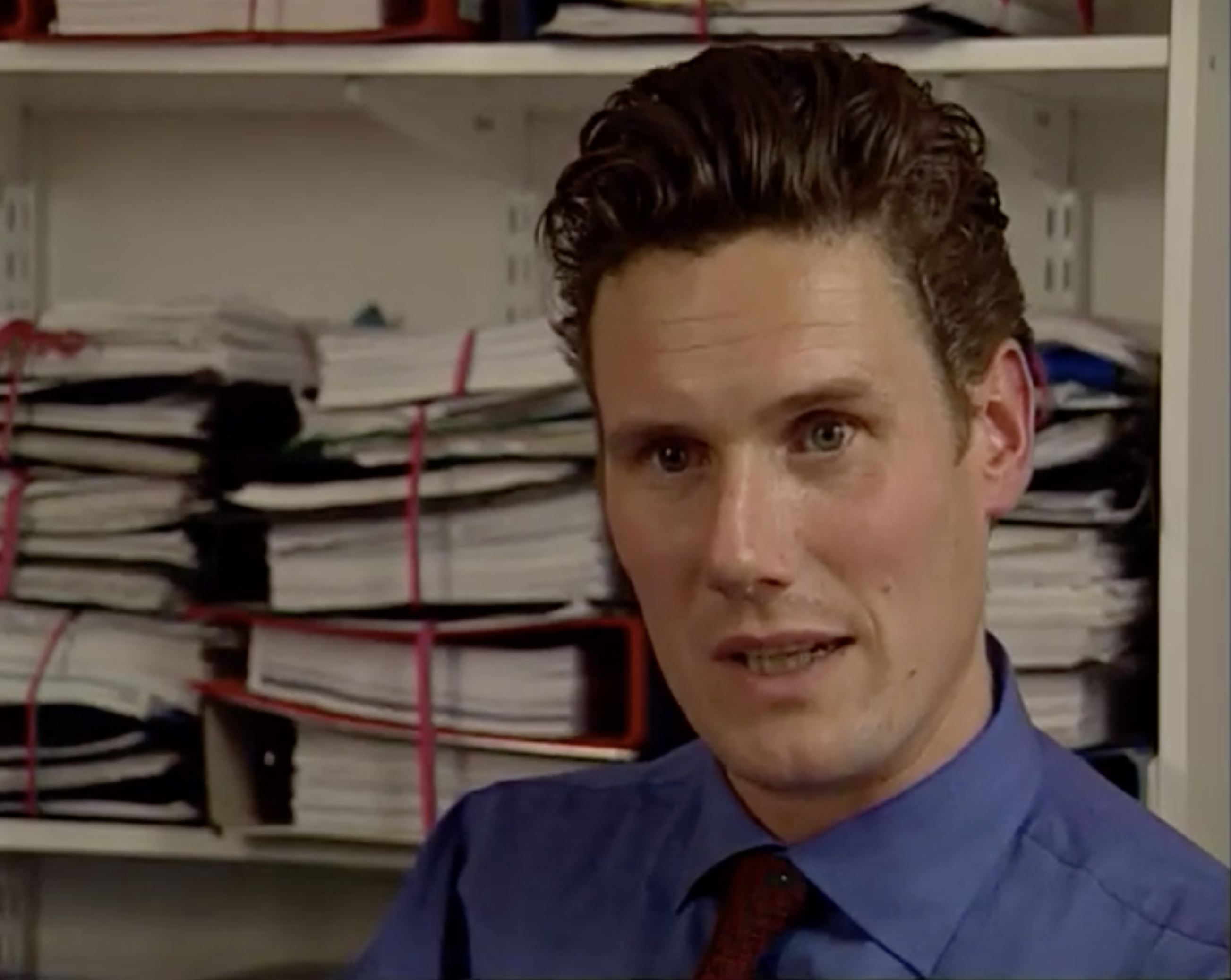 Starmer in the documentary McLibel