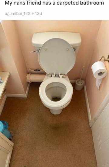 Photos Of Carpeted Bathrooms That Are Deeply Unsettling
