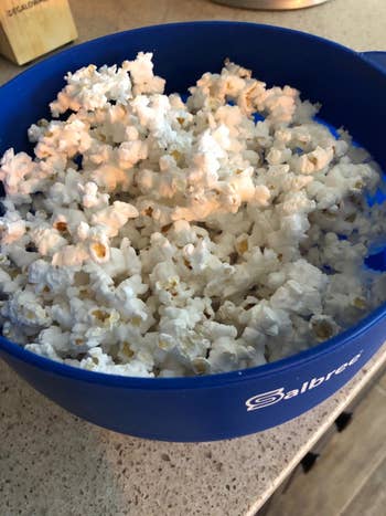 Bowl full of popcorn 