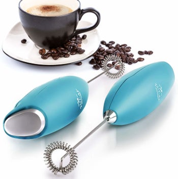 the milk frother 