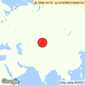 Map of Almaty, Kazakhstan