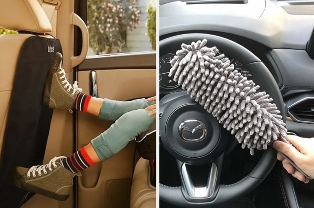 32 Products That'll Make Your Car Cleaner And More Organized Than