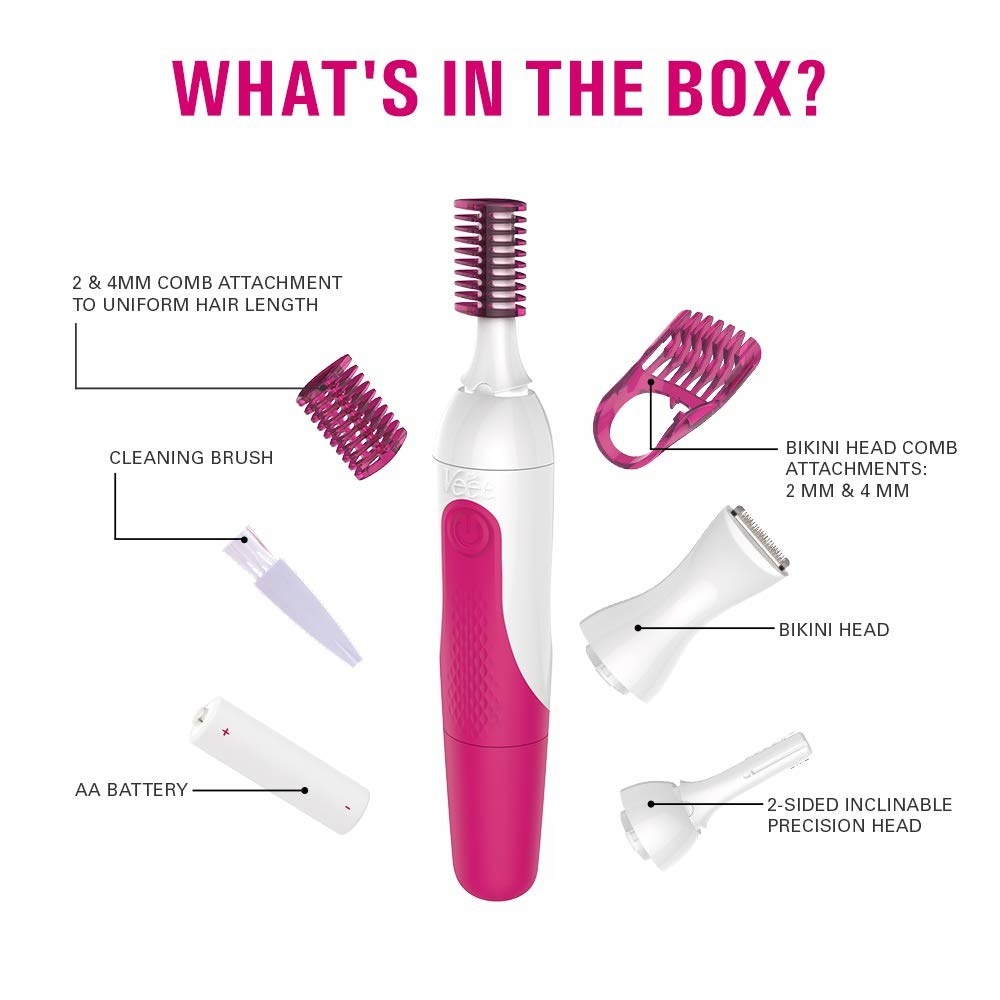 veet trimmer for pubic hair