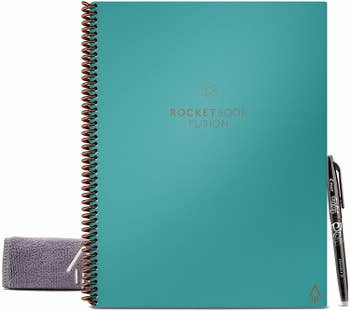 the front cover of the reusable notebook