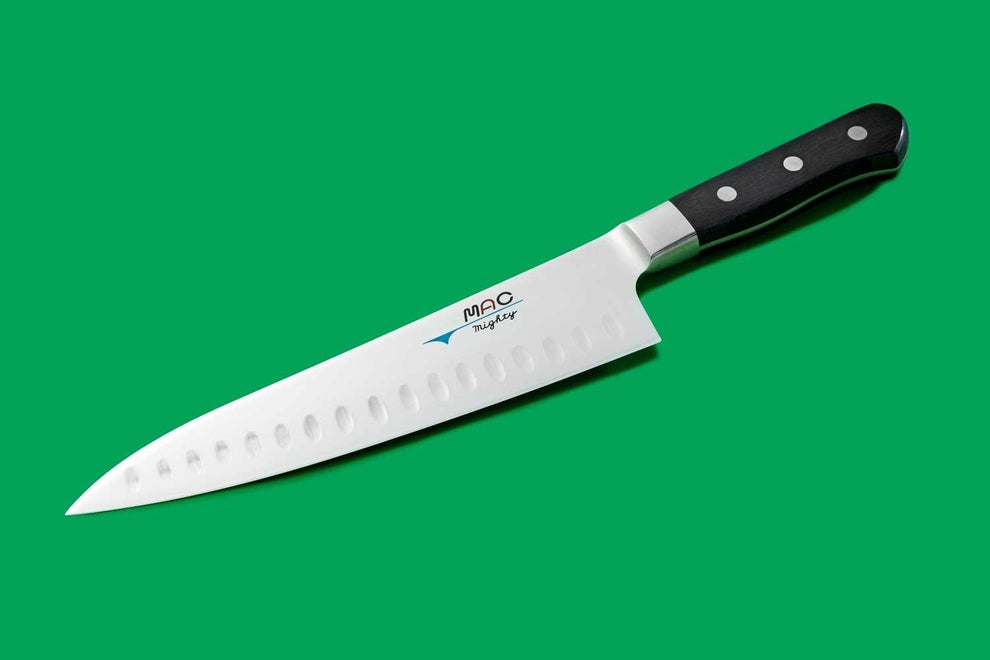 mac knife th-80 series hollow edge chef's knife, 8-inch, 8 inch