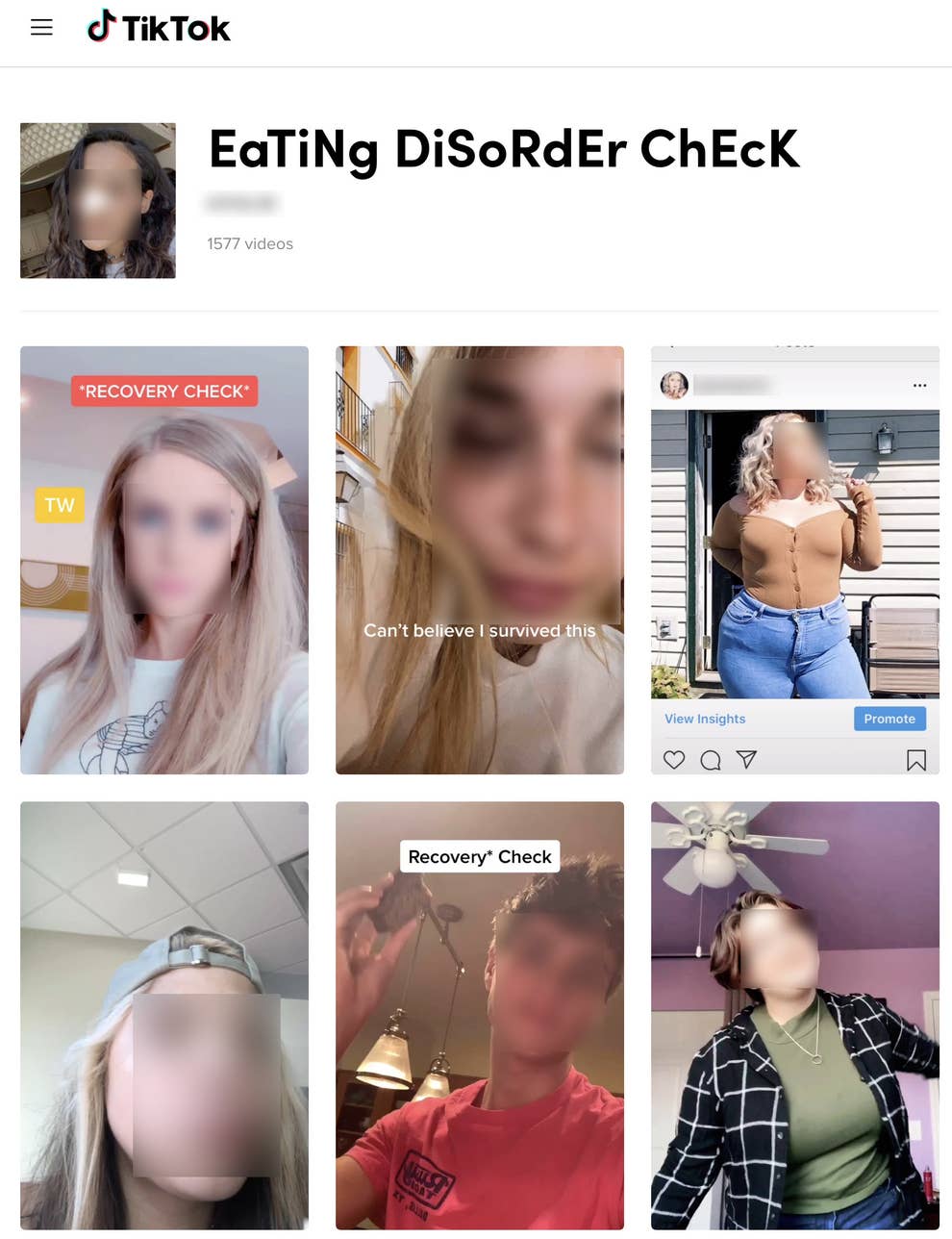Tiktok Is Filled With Pro Eating Disorder Content Despite Its Own Rules Tiktok Is Filled With Pro Eating Disorder Content Despite Its Own Rules