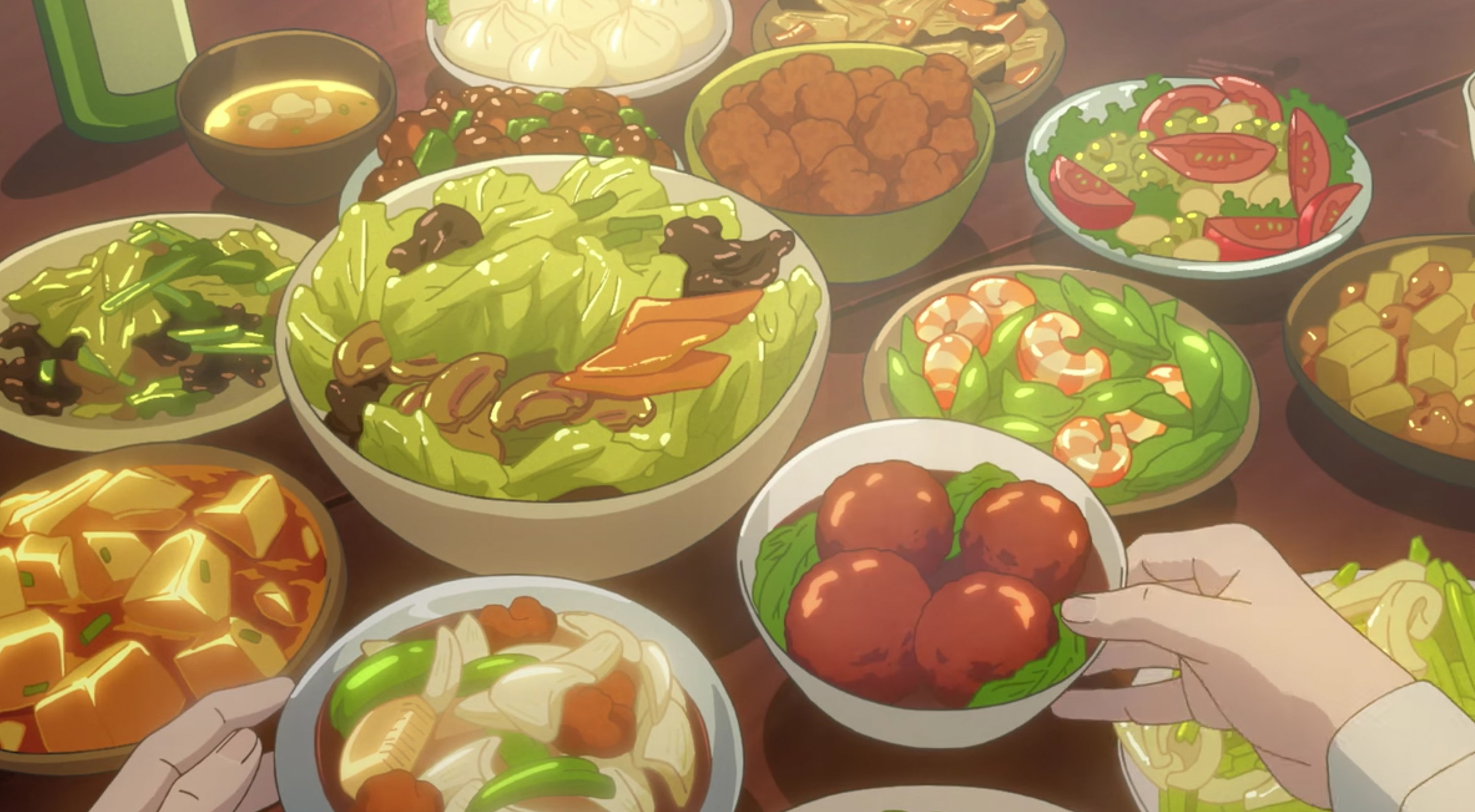 Anime Food Japanese Okonomiyaki GIF  GIFDBcom