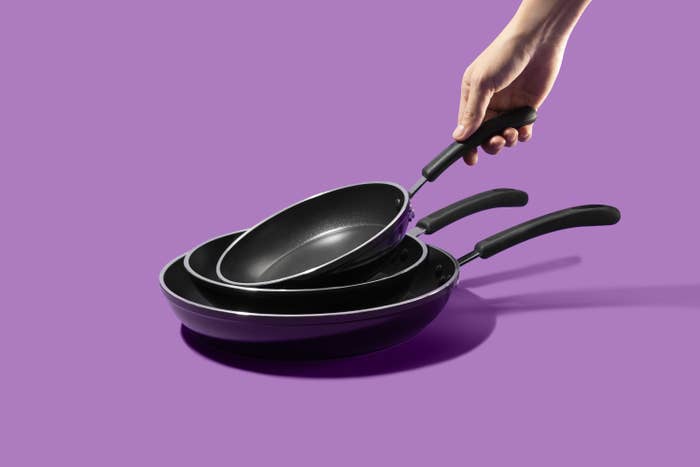  purplechef 10.5 Perfect Pan Nonstick Frying Pan