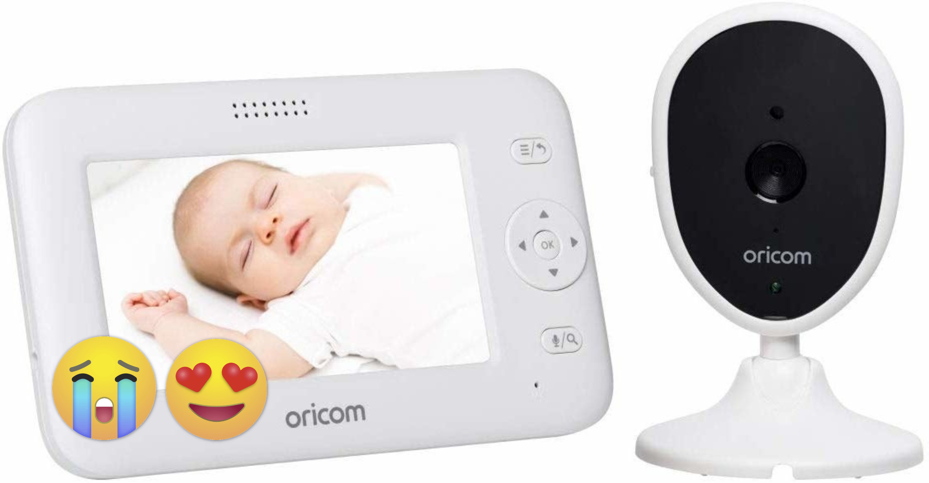 oricom baby monitor extra camera