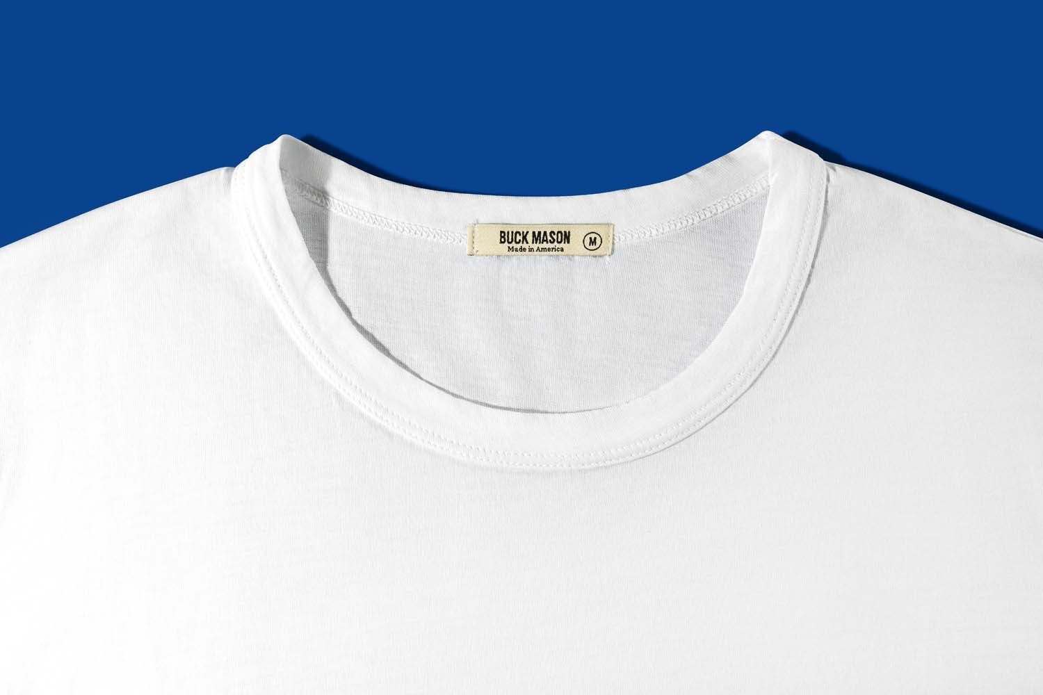 buck mason white tee