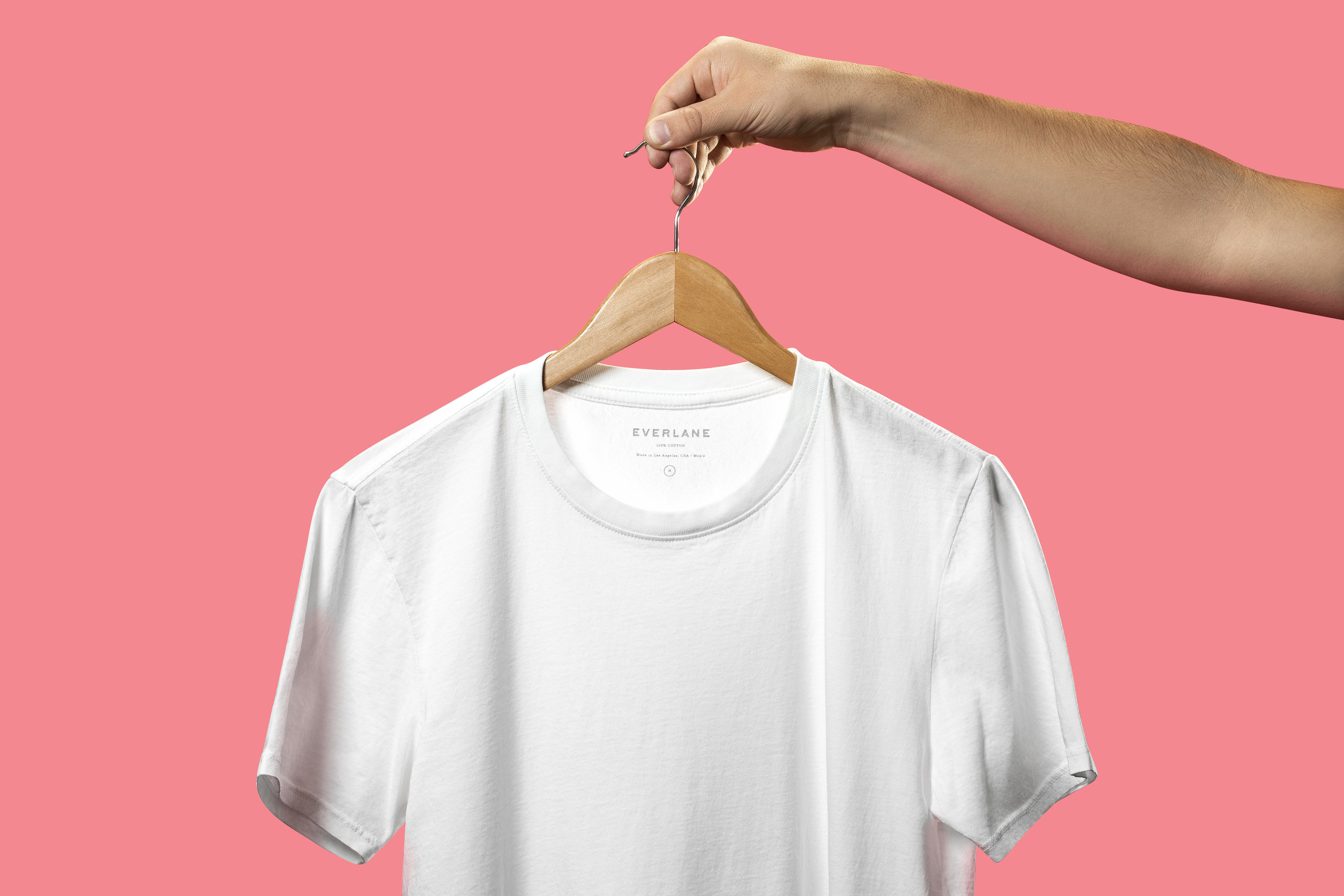Men's White Top Quality T-Shirt - corbaraweb