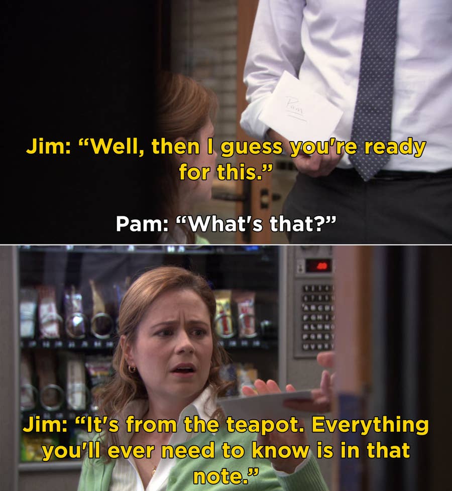 Jim and Pam Teapot From Office I Think I Made The Right Choice