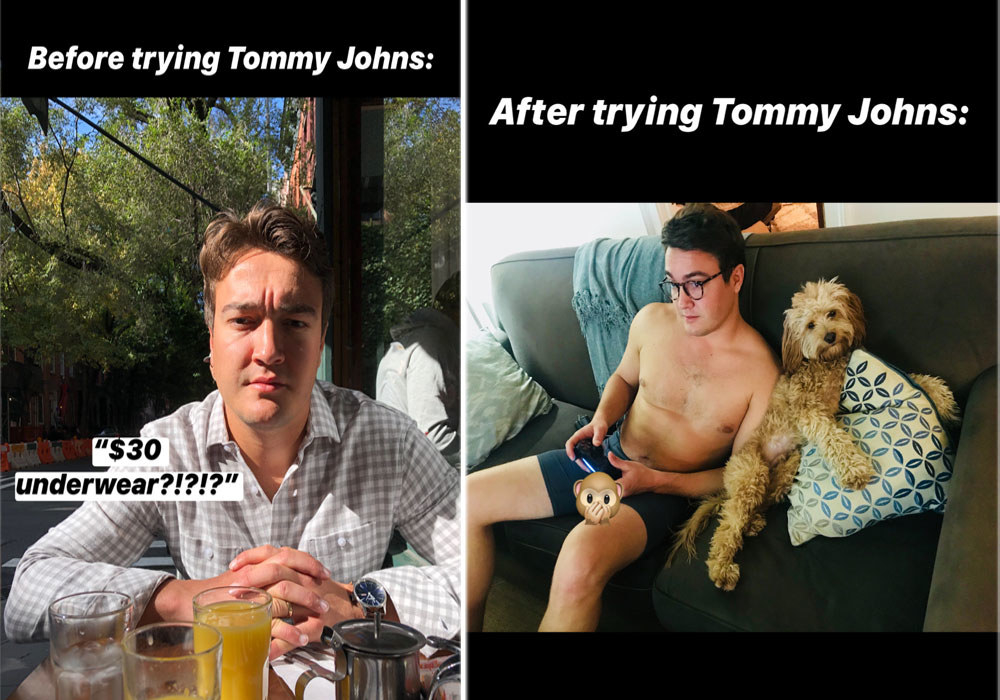 tommy johns second skin underwear