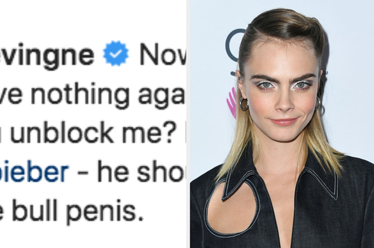 Justin Bieber Anal Sex - Justin Bieber Ranked His Wife's Famous Friends, It Pissed Cara Delevingne  Off, And Then She Called Him Out For Blocking Her