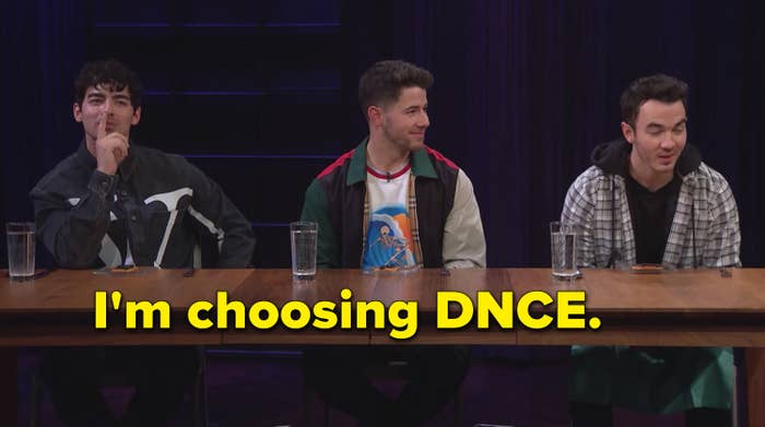 Kevin Jonas choosing a DNCE album over a Nick Jonas album