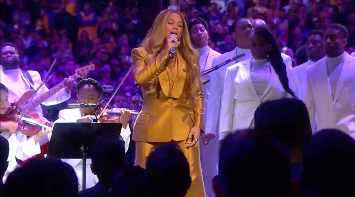 Beyoncé Performed