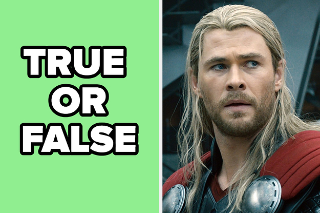 Only Real Marvel Fans Will Be Able To Pass This "True Or False" Quiz