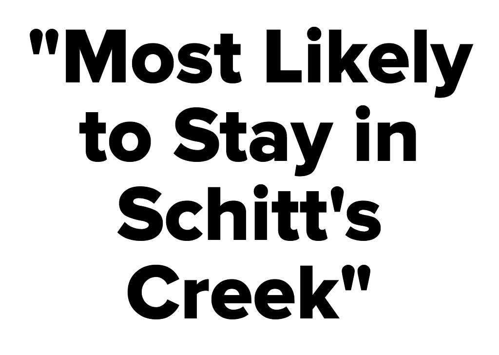 Quiz Can You Pass This Schitt S Creek Trivia Quiz