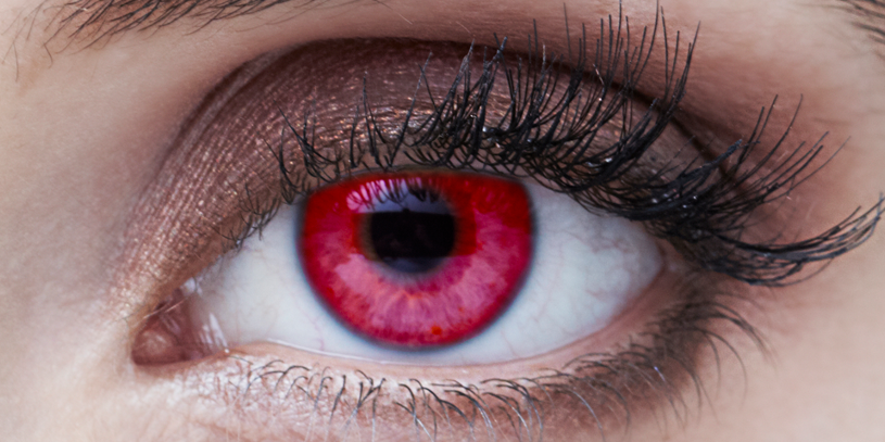 Only People Who Can See RED Really Well Can Read These Words