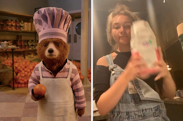Florence Pugh Made Marmalade For The First Time, And Now Paddington Wants To Hang Out