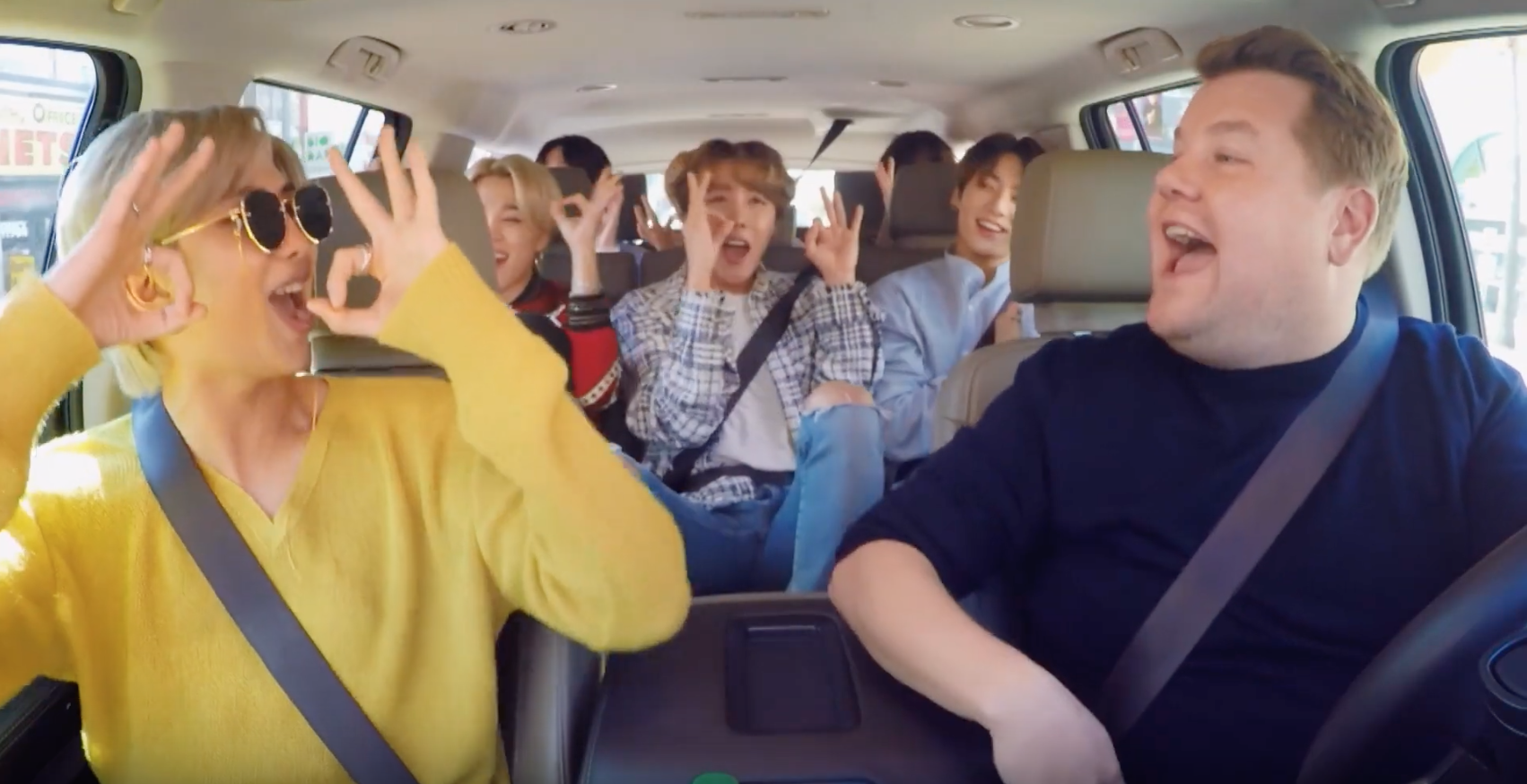 Bts Finally Did Carpool Karaoke With James Corden And Their Rapping Even Had Cardi B Shook