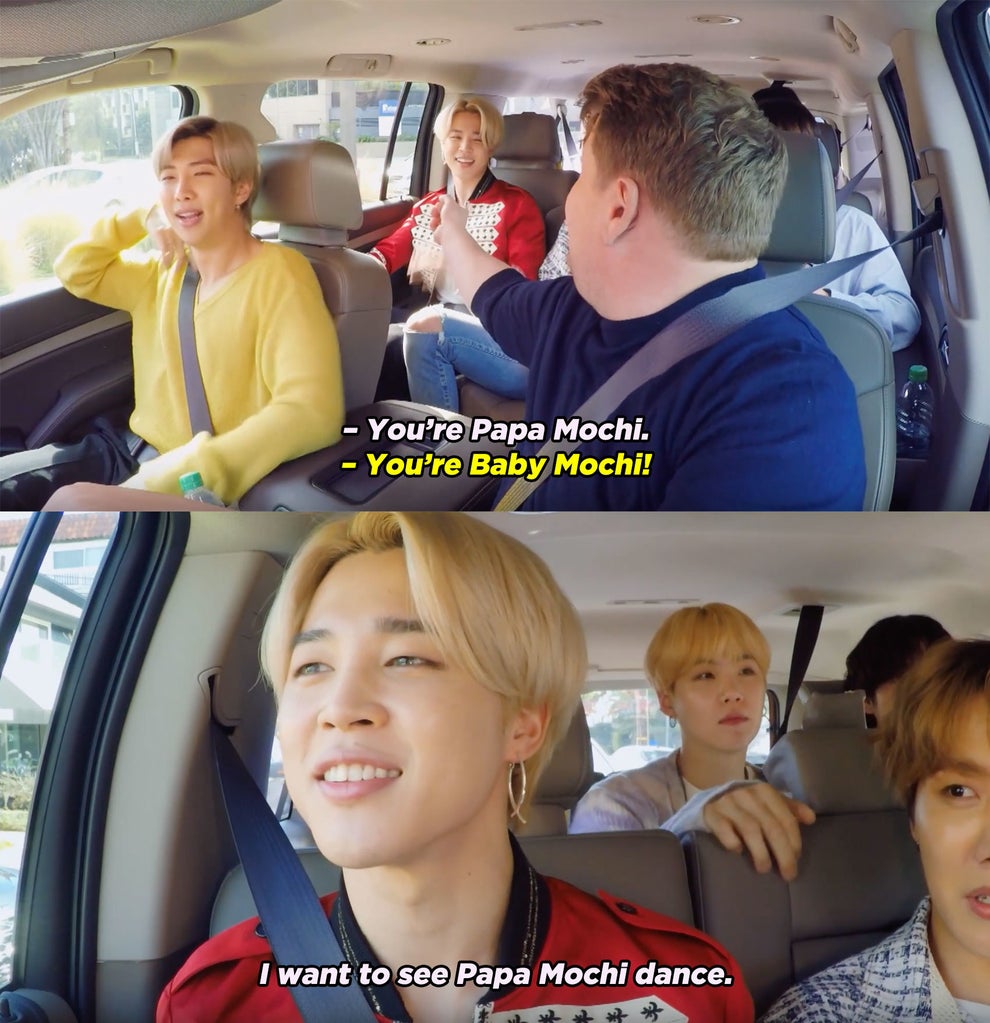 bts finally did carpool karaoke with james corden and their rapping even had cardi b shook