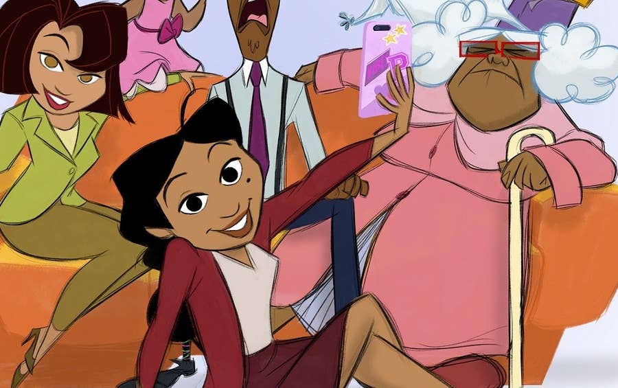 Here S Our First Look At Disney S The Proud Family Reboot Here S Our First Look At Disney S The Proud Family Reboot