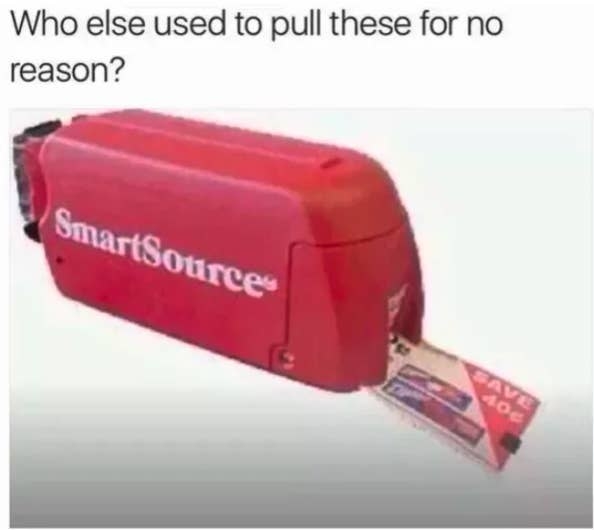 Picture of a coupon dispenser 