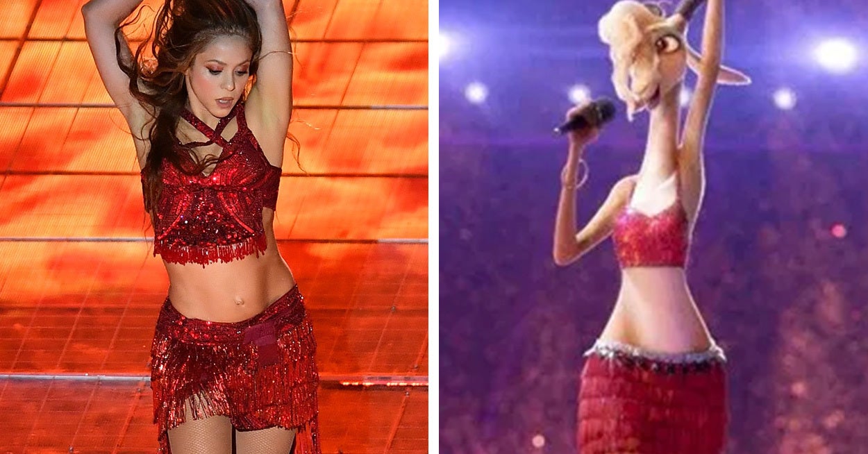 Shakira Appears To Dress As Zootopia Character At Super Bowl