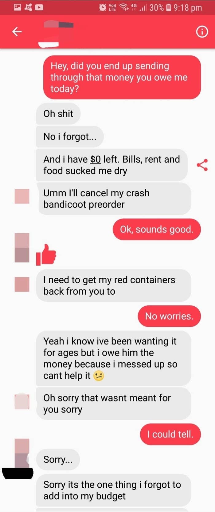17 Screenshots Of Interactions Between Exes That Are Just So Much