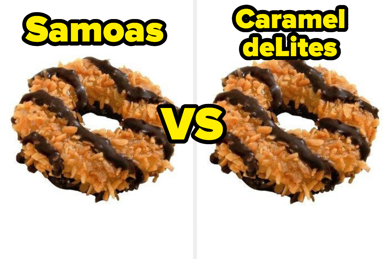 Girl Scout Cookies Samoas Vs Caramel Delites