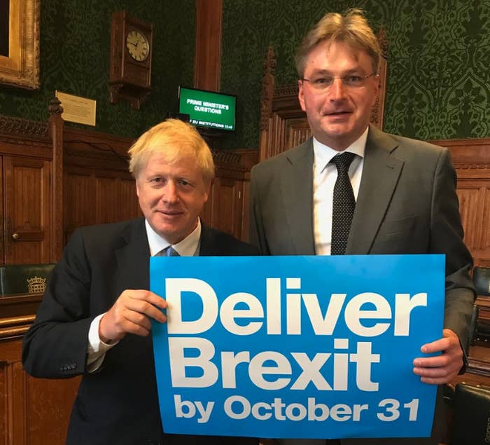 Daniel Kawczynski with Boris Johnson.