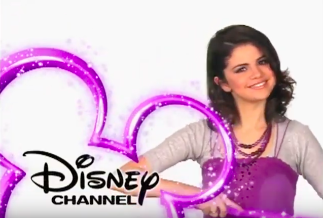 the official Disney Channel promo where Selena draws the ears with a wand