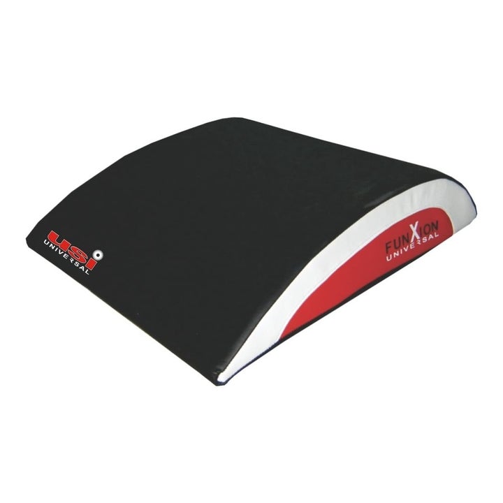 A black, red and white ab pad 