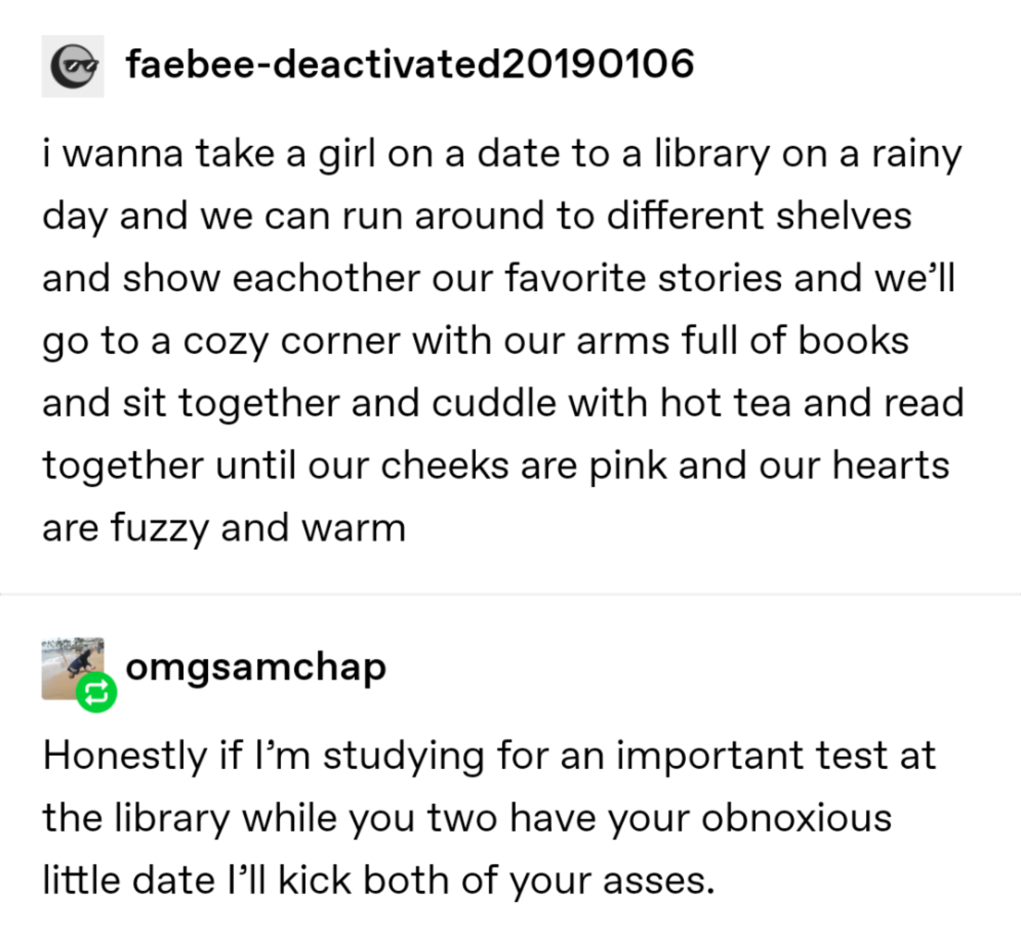Dating Funny Tumblr Post