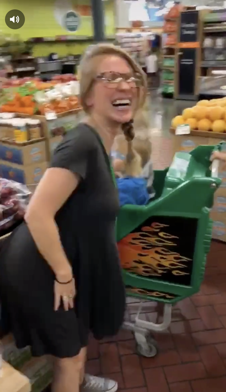 This TikTok Of A Pregnant Woman Uncontrollably Peeing In The Middle Of A Store Is A Funny Reality For Moms photo