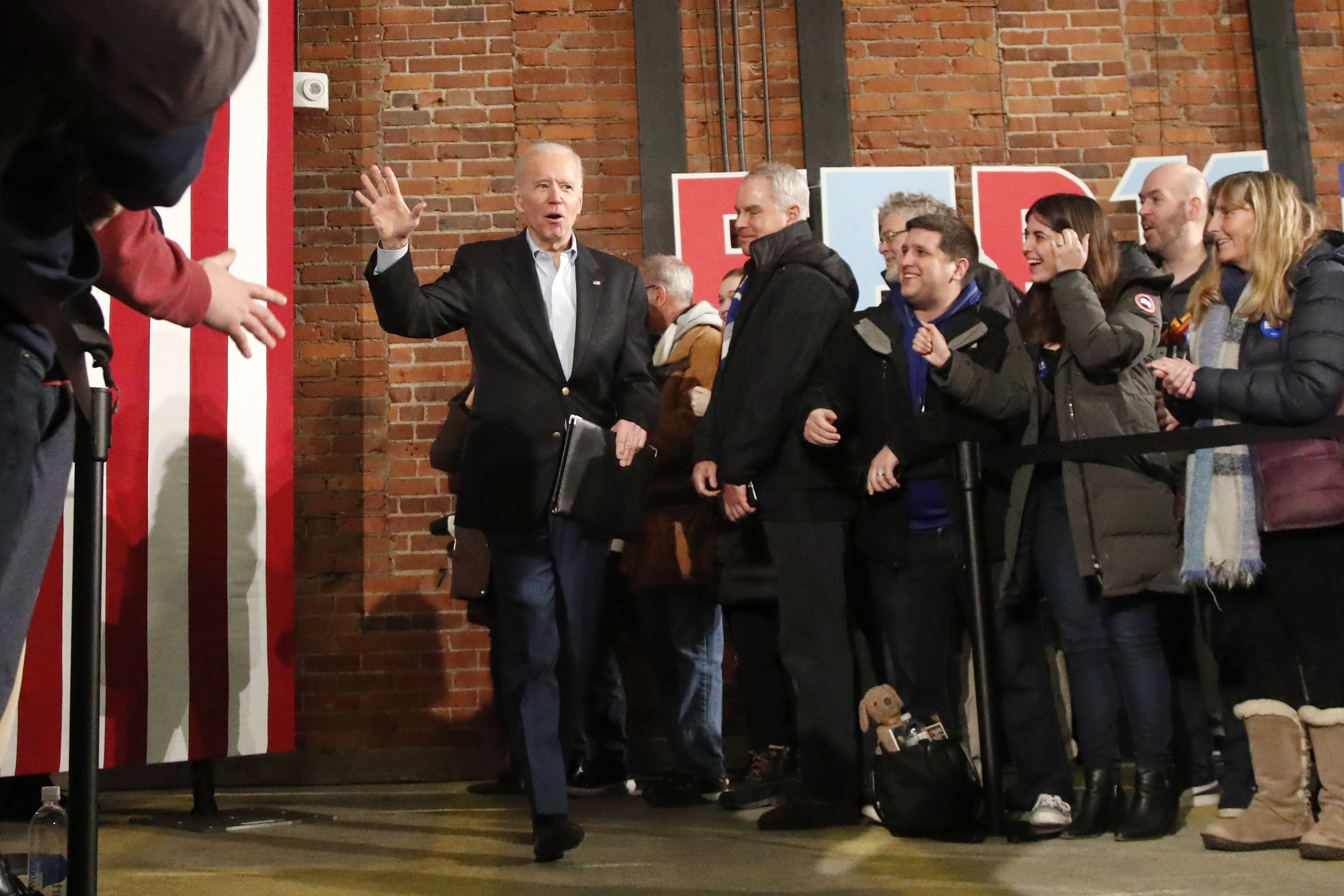 Joe Biden's Grasping For The New Hampshire Primary