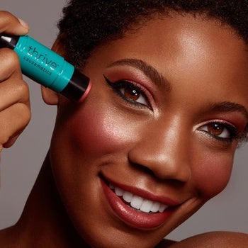 a model using the multipurpose color stick